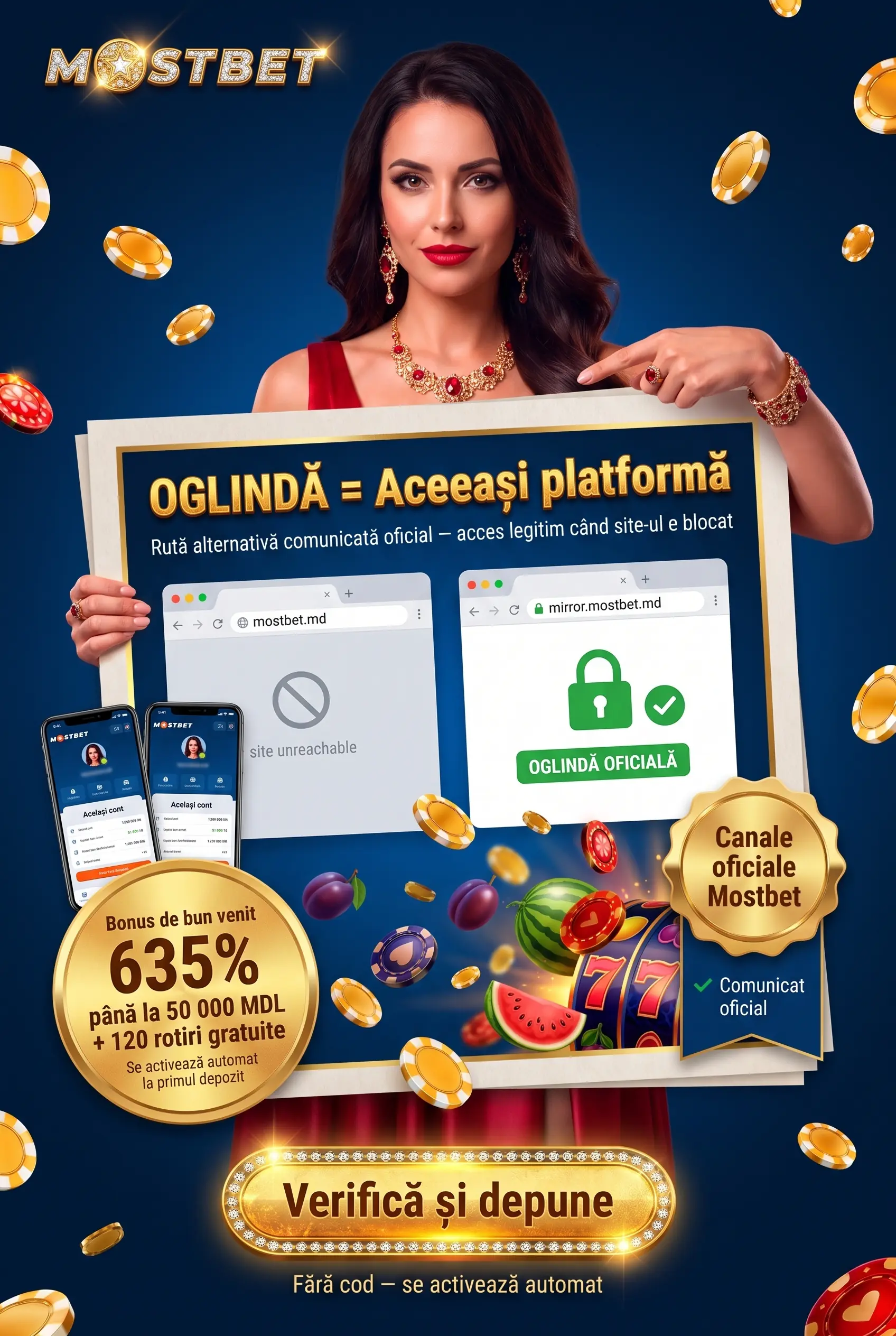 Explicație pentru oglinda Mostbet