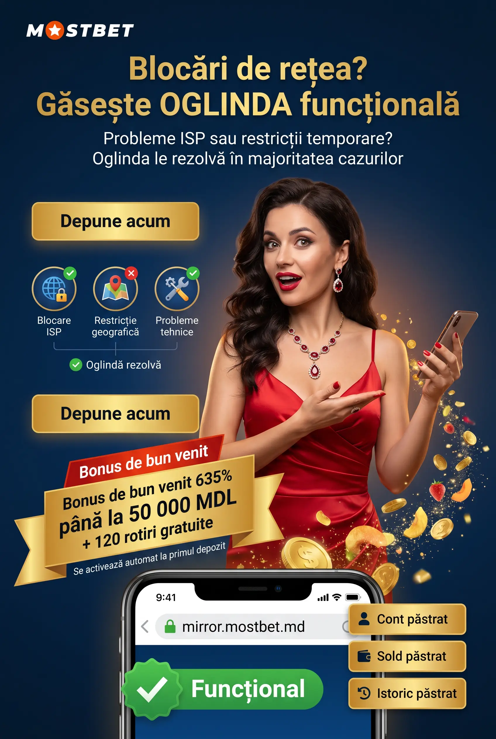 Blocarea accesului la site