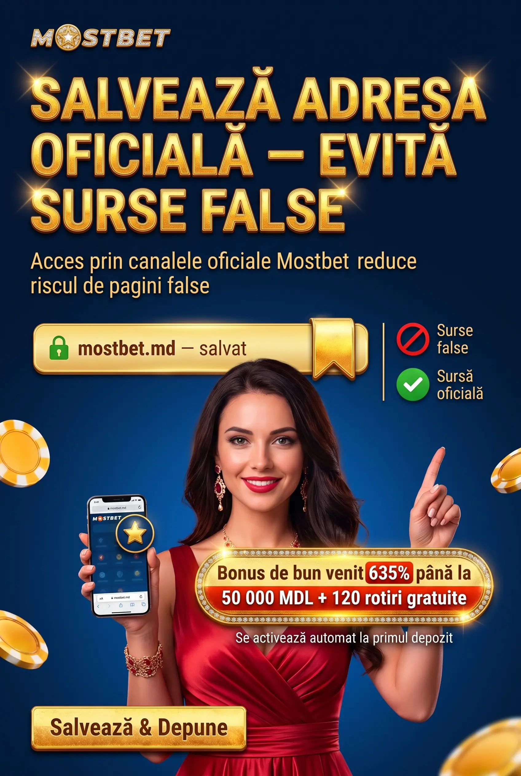Acces la platforma oficială Mostbet